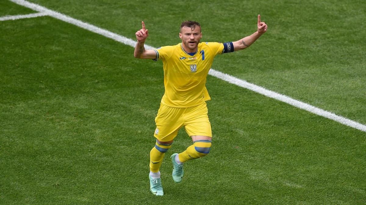 Ukraine captain Andriy Yarmolenko